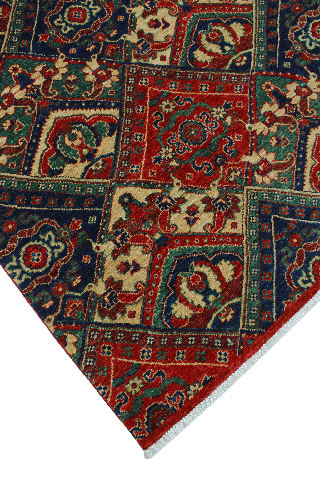 9'10" Aria Rug, x Reggie Red/Blue 7'11"