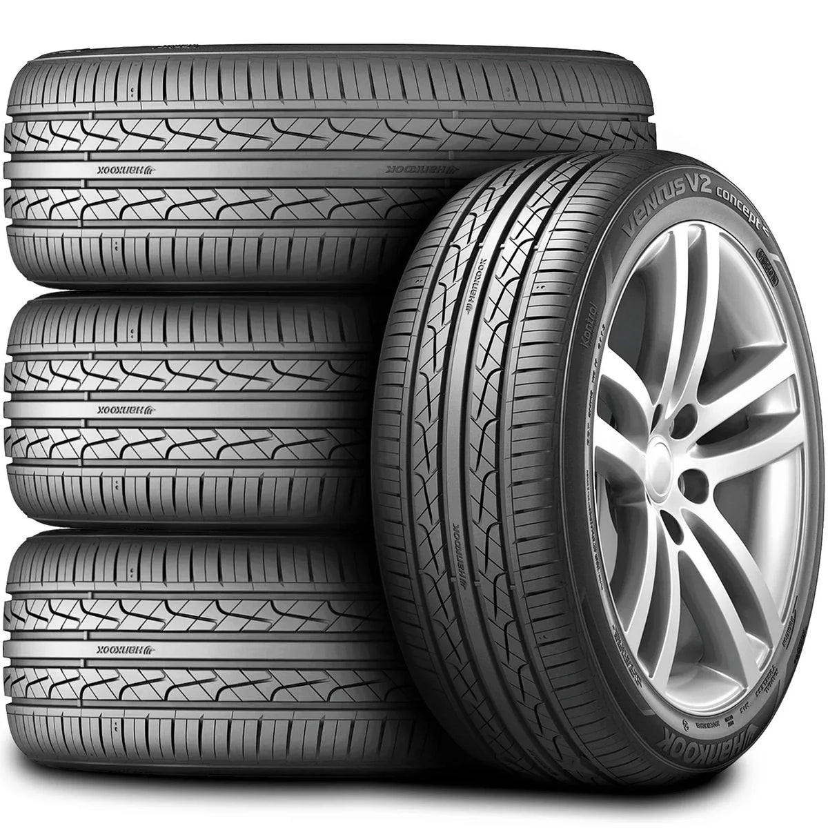 Sport Fits: 2012-18 235/40R18 Touring AS Ford 4 (FOUR) Honda 2017-23 Concept2 Set V2 Hankook of Tires A/S 95W Civic Ventus Titanium, XL Focus Performance High