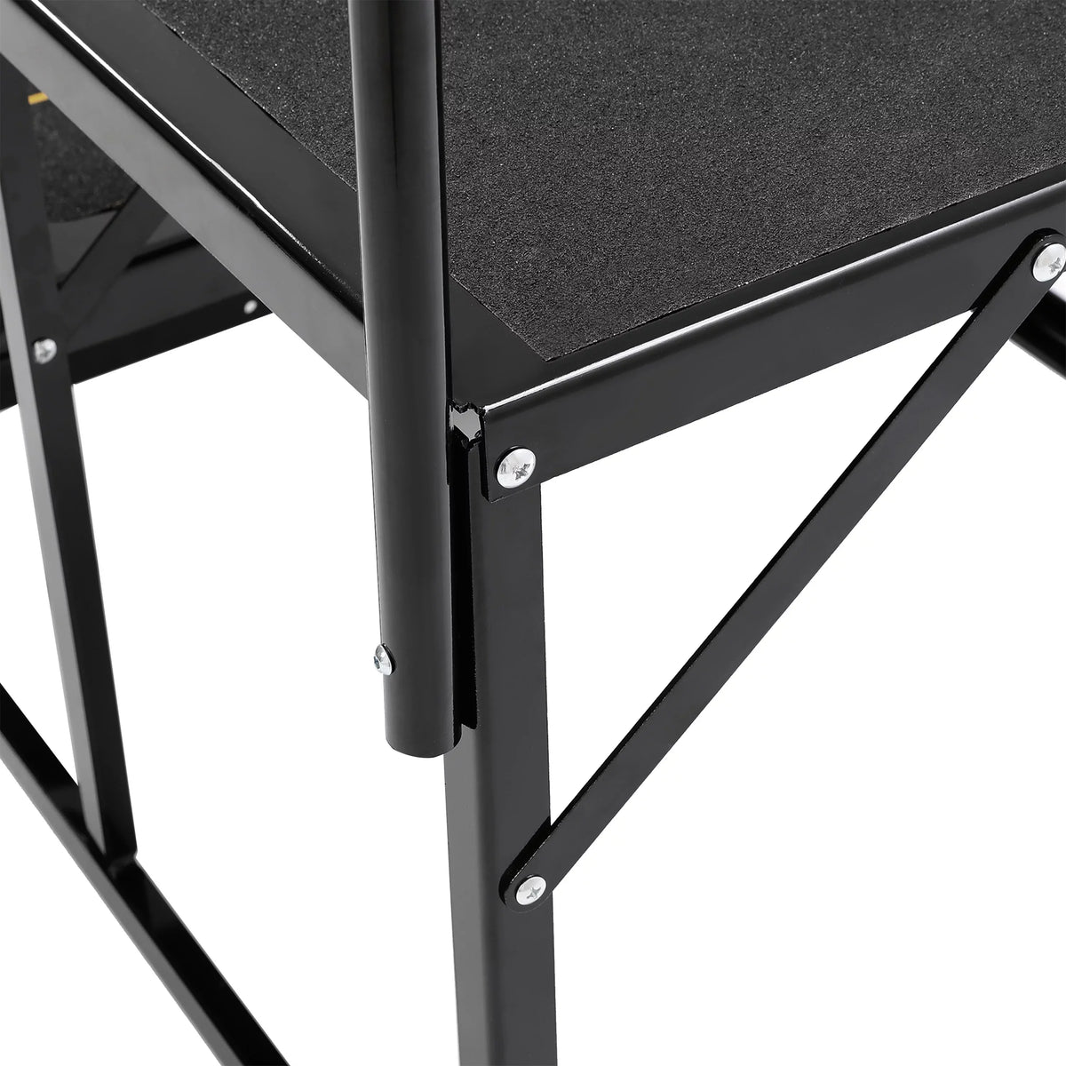 Steel Rail Steps Trailer Hand-railing HECASA Side RV Armrest W/ Stairs 3 Travel Load Hand Trailer for Universal Camper