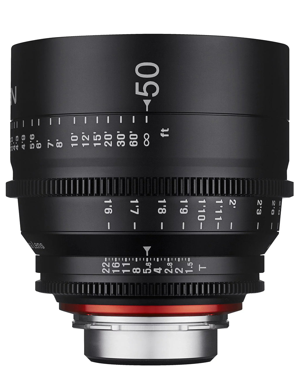 for Professional Cine EF Canon Lens XN50-C 50mm Rokinon T1.5 Xeen