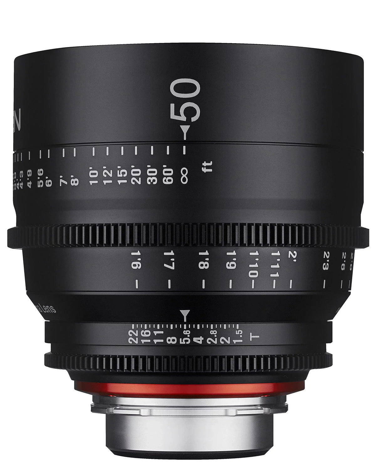 for Professional Cine EF Canon Lens XN50-C 50mm Rokinon T1.5 Xeen