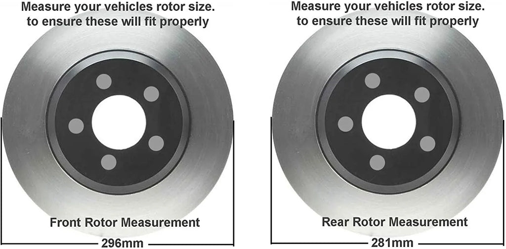 and Rotors 2006-2018 2014 11.65" Kit Brake 2007 2013 Disc Rav4 Rear 11.06" Axle 2008 Ceramic Slotted Detroit Front - Pads 2017 Brakes Drilled 2010 2012 Toyota 2016 2009 2011 for Replacement 2015 &