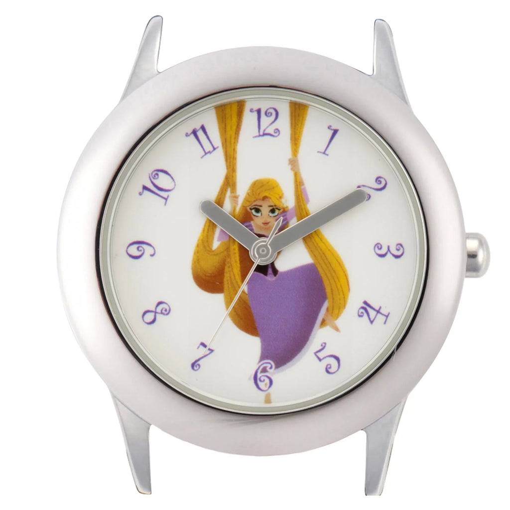 Steel Strap Princess Girls'Stainless Pink Leather Watch, Rapunzel