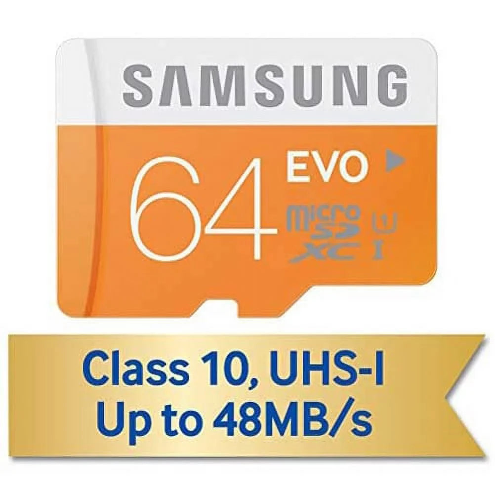 Plus MicroSDXC High Speed 5G Class Phone 64GB Samsung Evo V REVVL - V Memory Card 10 With T-Mobile REVVL MicroSD 5G Plus for Compatible