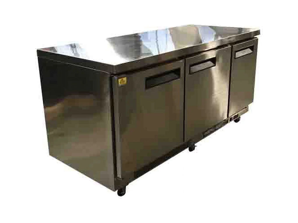 3 19 Under doors Steel Stainless Counter Shelves Commercial 3 Cu. Ft. Freezer