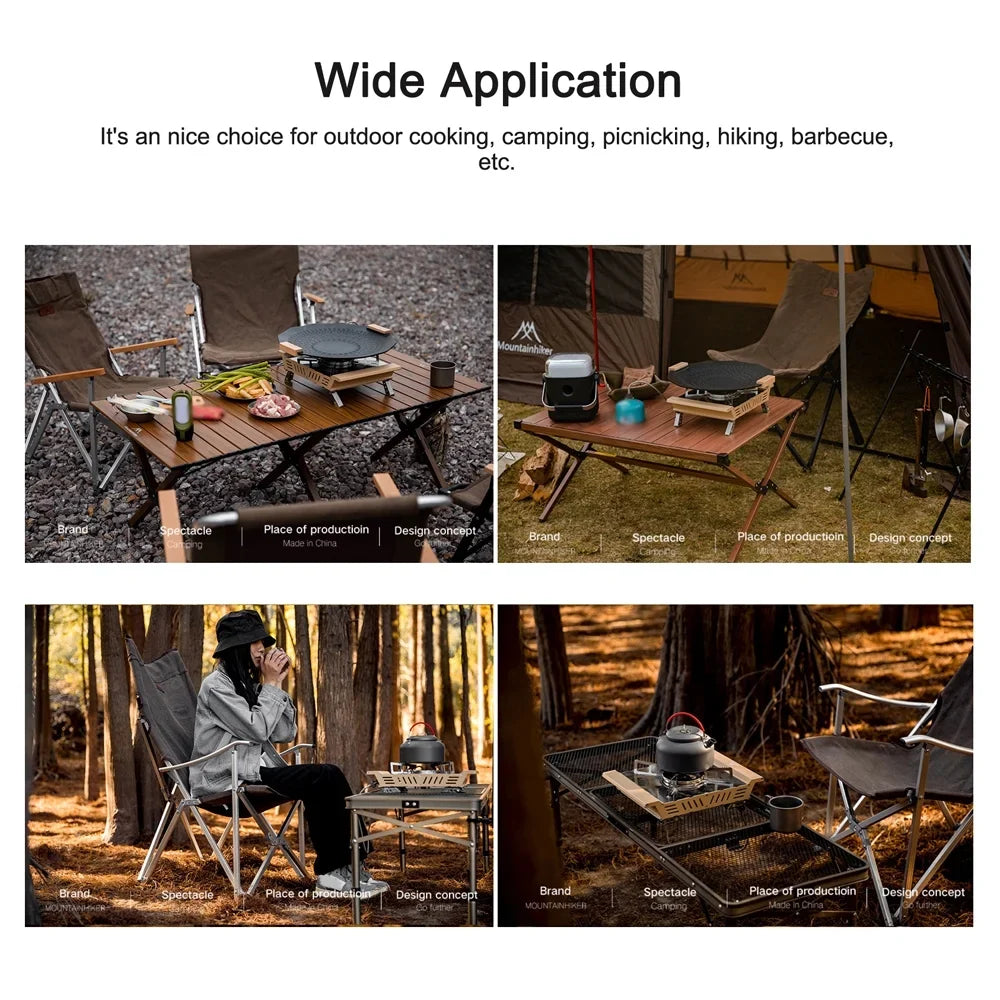 Storage Cooking, Portable Outdoor and Hiking Camping Walmeck for Stove 3-Core and with High Connecting Adjustable - Furnace, Hose Designed Picnic Bag Gases Valve Camping,