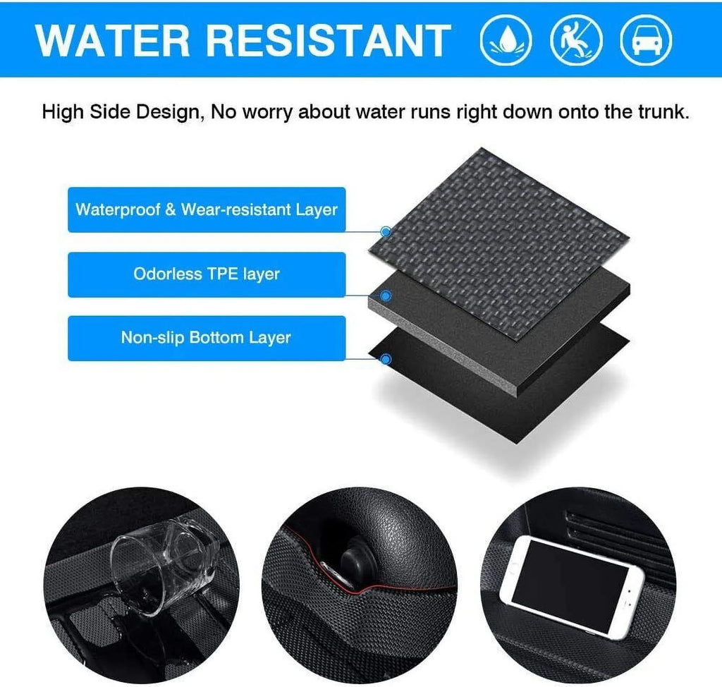 Waterproof Mats Liner for Highlander Trunk Custom 2020-2023 Mat Cargo Toyota