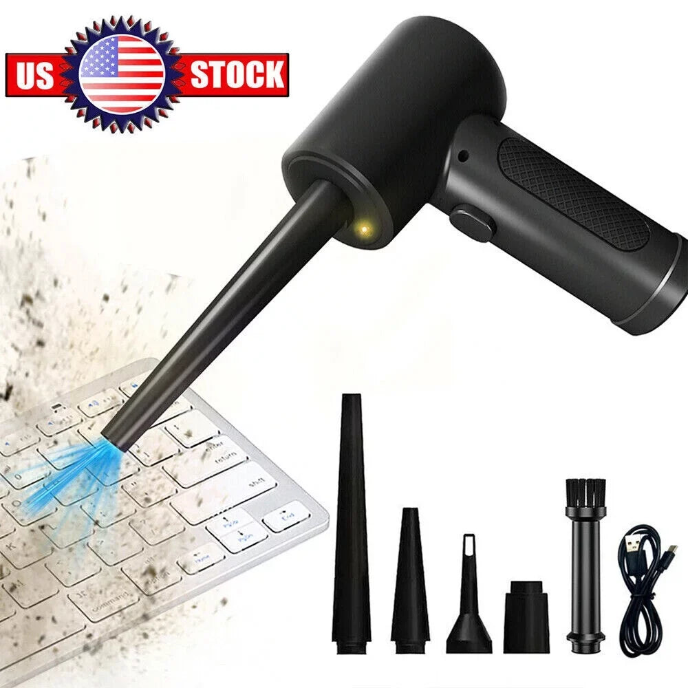 Computer Cleaner Portable Electric Air Car Air For Cordless Keyboard 51000RPM