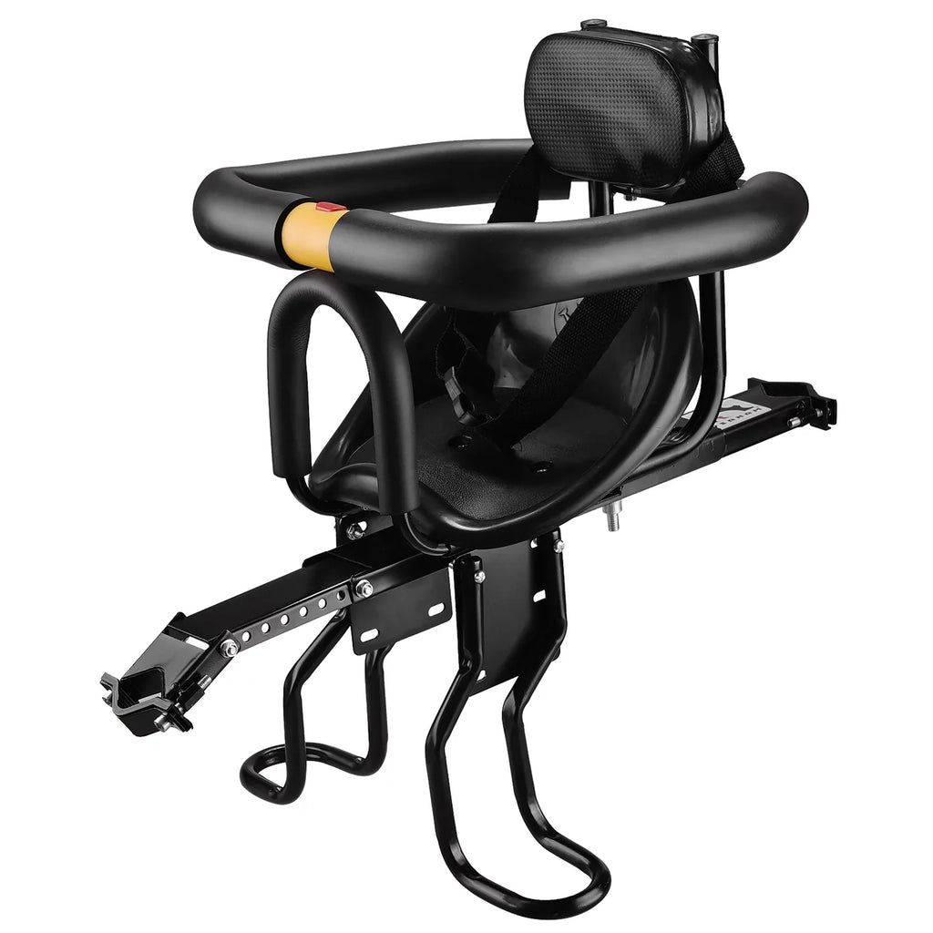 Child with Back Support Front Caliber Bike Rest Safety Kids Seat Bike with in Foot Compatible Tube 1.11.5in Saddle Pedals