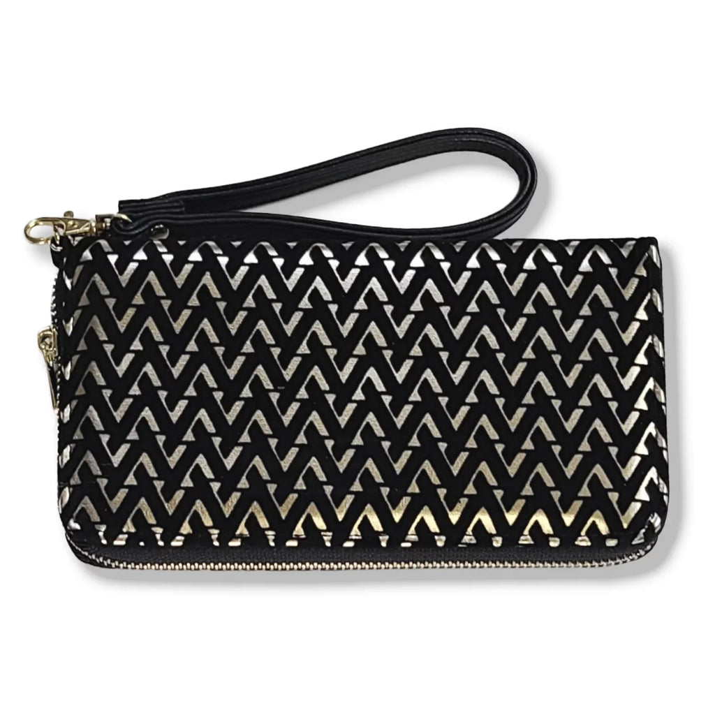 Case Texture Velvet Phone Adrienne Vittadini Wallet RFID Wristlet