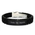 Bracelet Unique I from for amangny Coworkers Glidelock Clasp Inspire Reporter, Black Prefer Reporter, The Friends