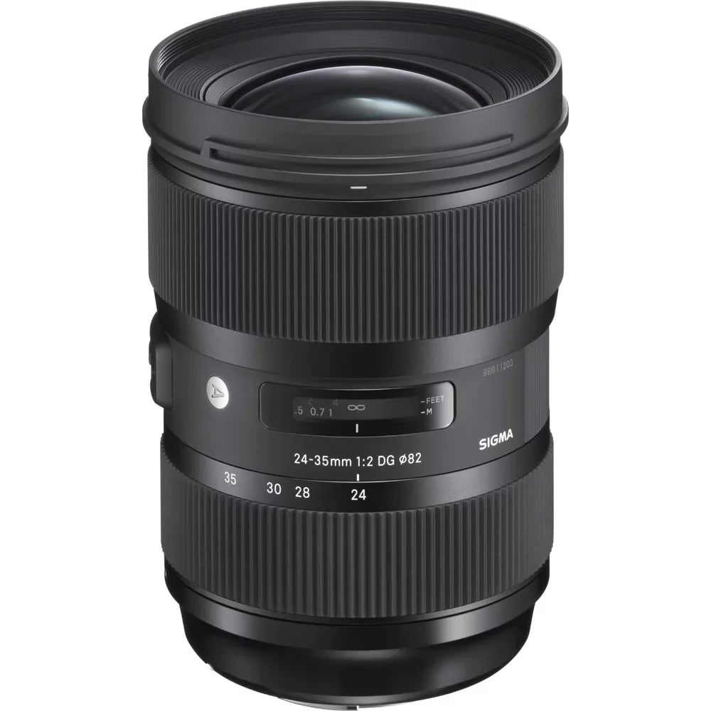 (Body Lens, with Canon Batteries Sigma 50.6MP Camera Multicoated LP-E6 Bundle, 2x Lens Digital 5DS SLR 24-35mm Filter Protective Includes, & EOS Standard-Zoom Only) Power UV
