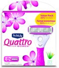 Blade 6 Pack ea Schick Smooth Ultra - Refills for 6 Women Quattro Razor