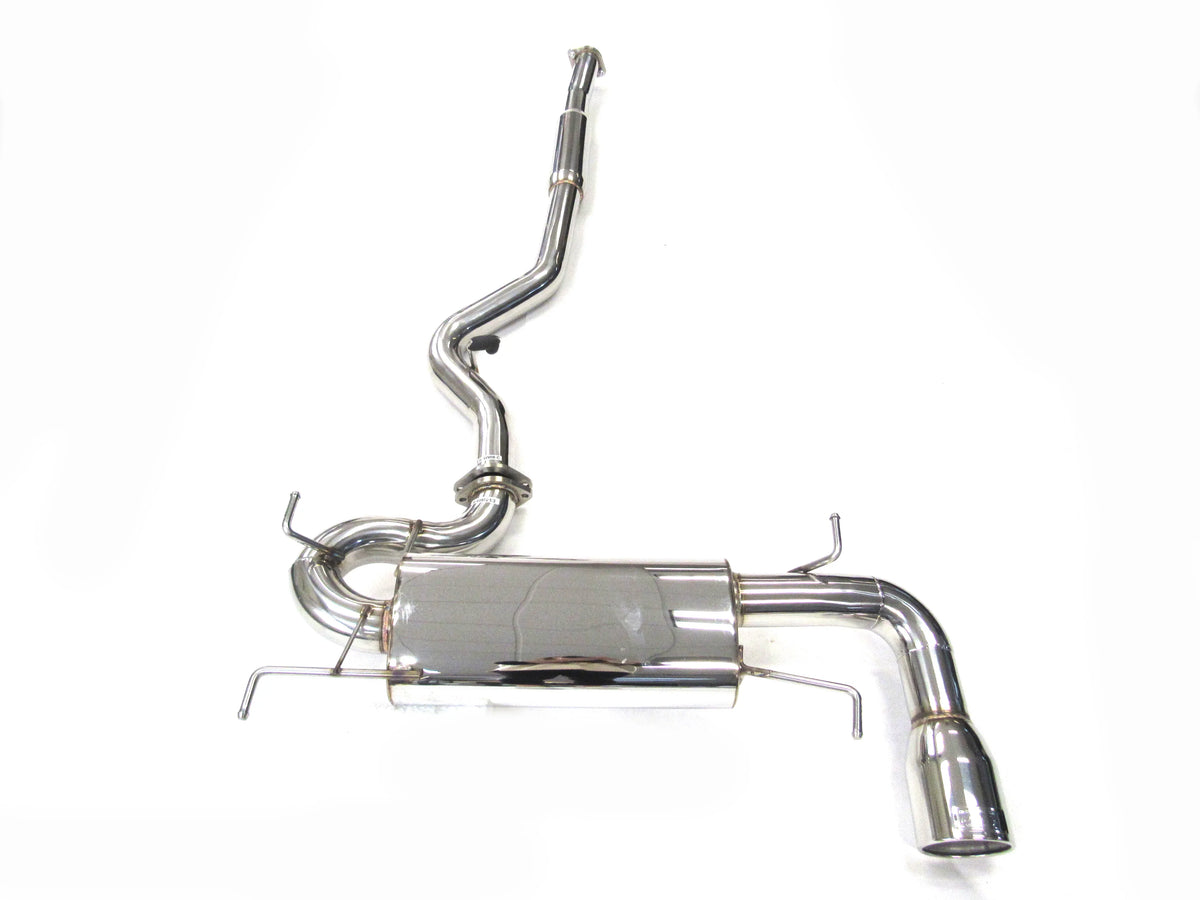 Fitment to Hatchback OBX-RS Stainless Exhaust Subaru By Catback For 14 WRX Steel 08