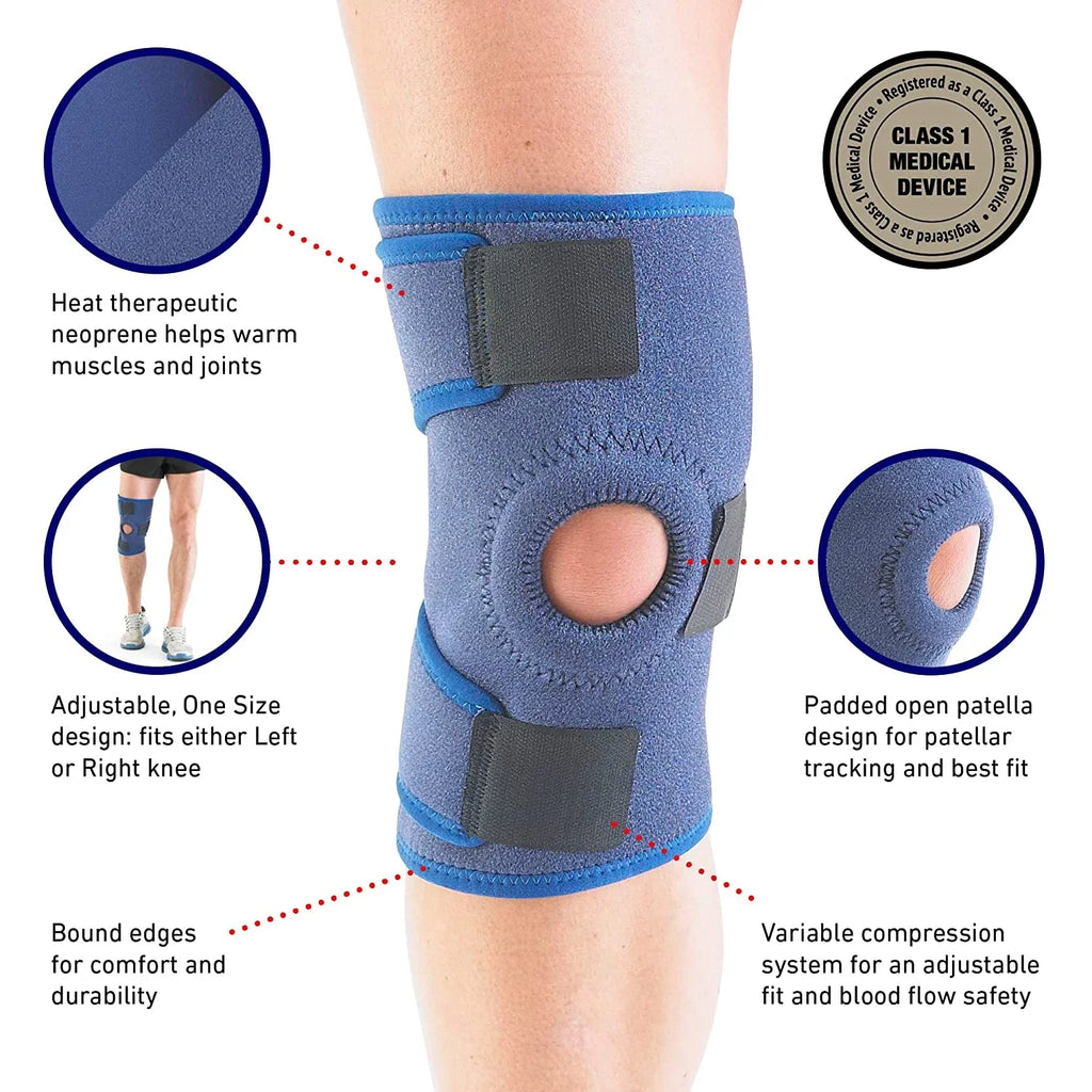 Joint and men Knee Compression - – Knee Meniscus Pain support Support, Support Neo-G runners patella knee, Knee for Patella injuries – Knee Adjustable Pain Arthritis, Open women tear, Relief, for