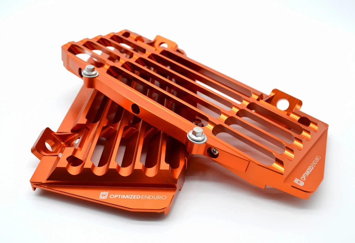 2016-2023 for KTM (Orange) Enduro Guards Optimized Radiator