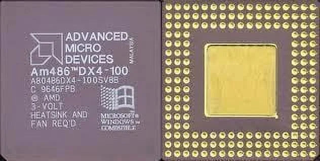 C AM486TM 3VOLT CPU, DX4-100 9604GPB AMD