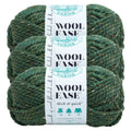 Green Bulky Lion Super Brand Acrylic, 3 Quick & Wool-Ease Kale Pack Wool Yarn Thick Yarn