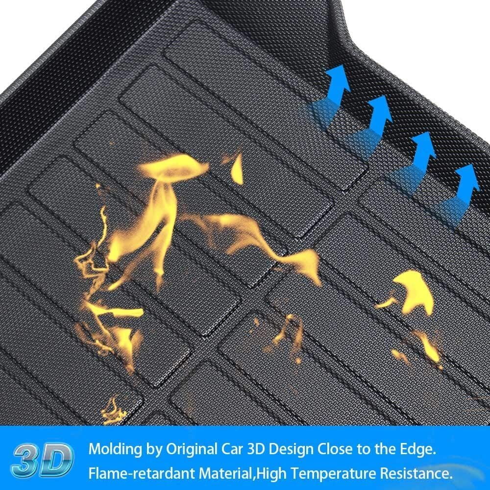 Waterproof Mats Liner for Highlander Trunk Custom 2020-2023 Mat Cargo Toyota
