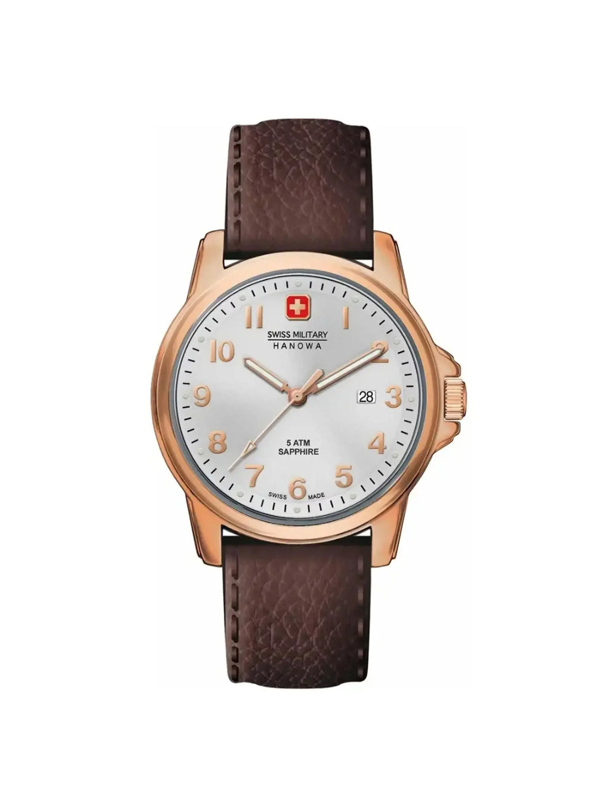 Soldier Hanowa Watch 06-4141.2.09.001 Men Dial Prime Silver Steel Swiss Military
