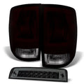 10-18 1500 3Rd Ram Ram Dodge 3500 2009-2018 Taillights For AKKON 2500 Brake Smoke LED + | Lamp - Smoked Red