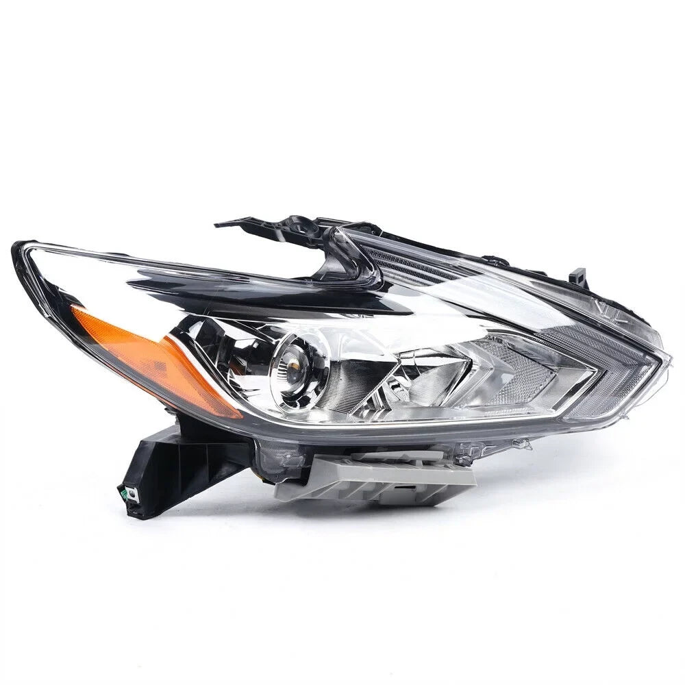 for Pair + 2018 Nissan Headlights Housing Left 2017 Right Chrome Altima 2016