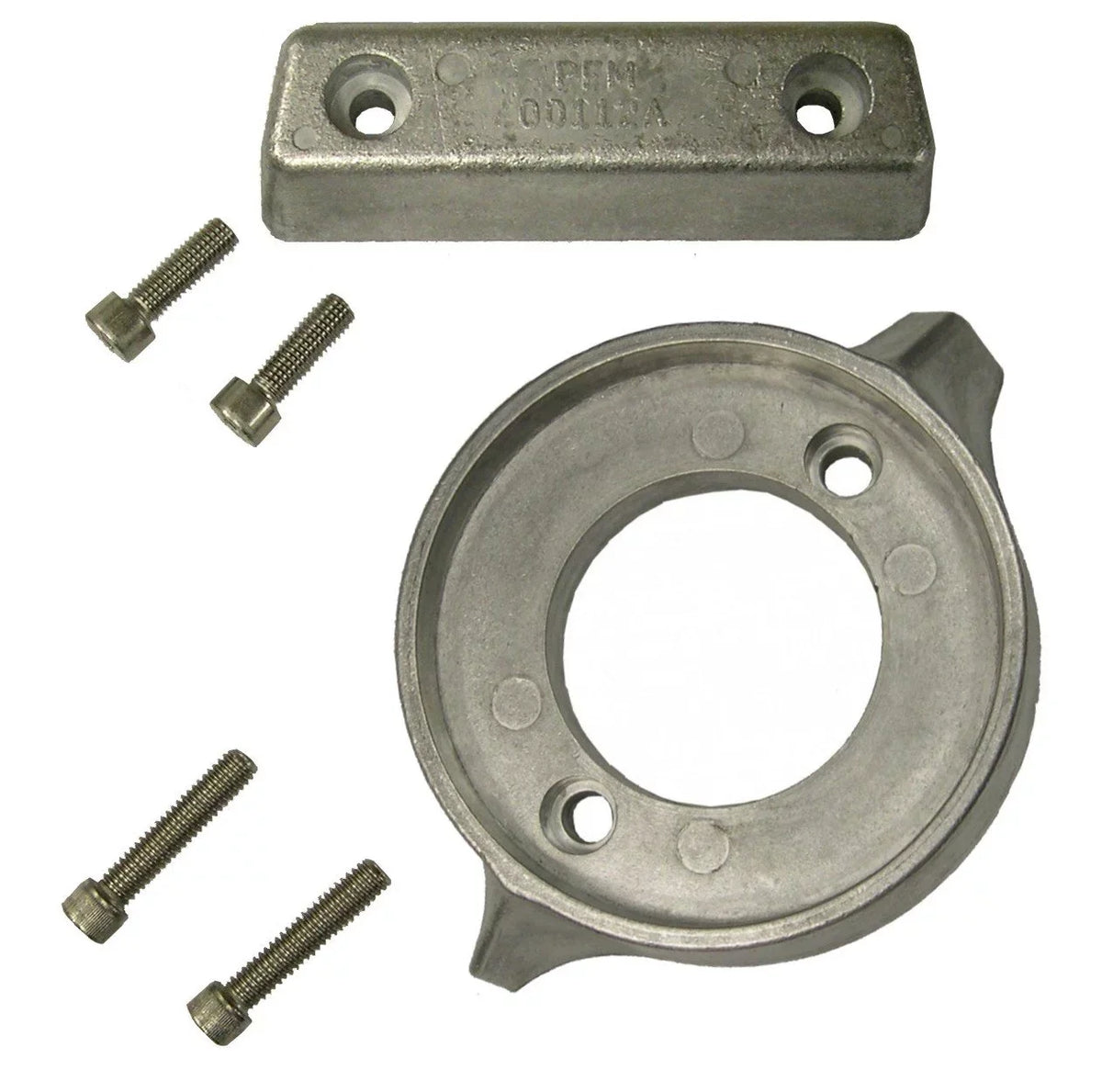 Fits 95351 Grade US CM290KITZ, 875815-3, Single Zinc Volvo 852835, Replaces 290 Propeller Kit Zinc Military Anode Kit V-18 Outdrives NEW Complete