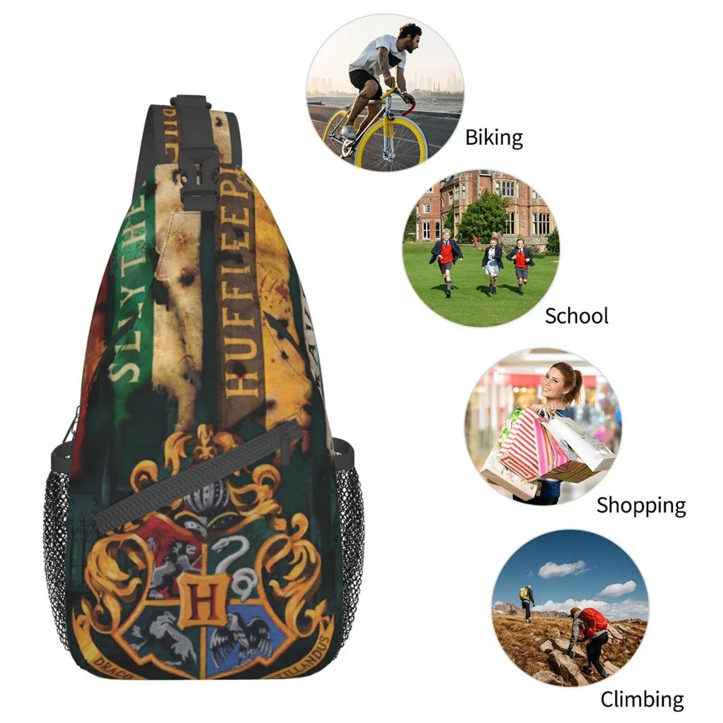 Sling Diagonally Harry For Adults Teen Potter Chest Hogwarts Daypack Crossbody Bags Bag Women Travel Backpack Men