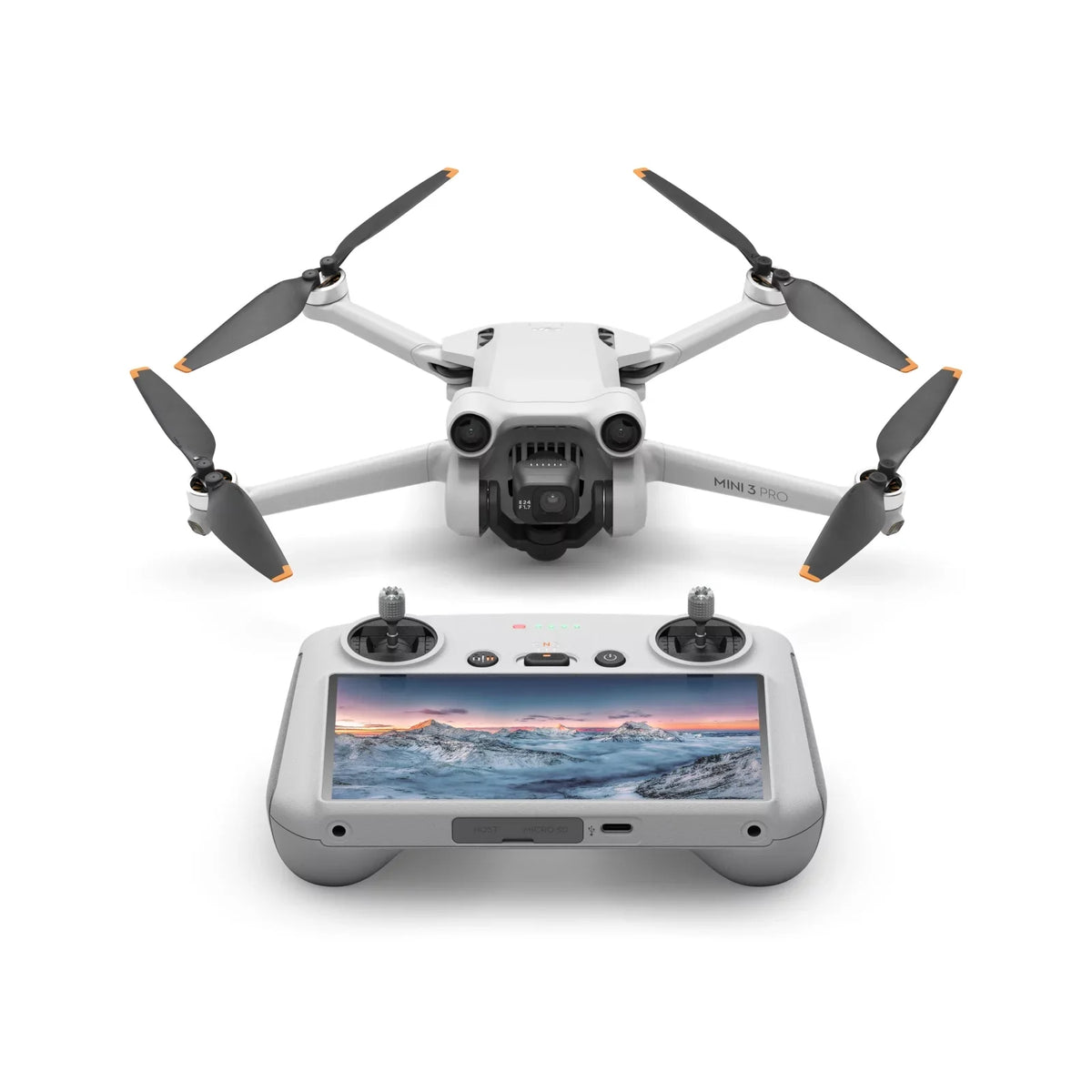 Controller 34min Sensing, + Deco Backpack + Bundle 48MP Obstacle Screen), w/ Pro Drone DJI Tri-Directional Mini Photo, 4K/60fps 3 Video, Quadcopter Smart (With Time, Camera Gear Accessories Flight RC