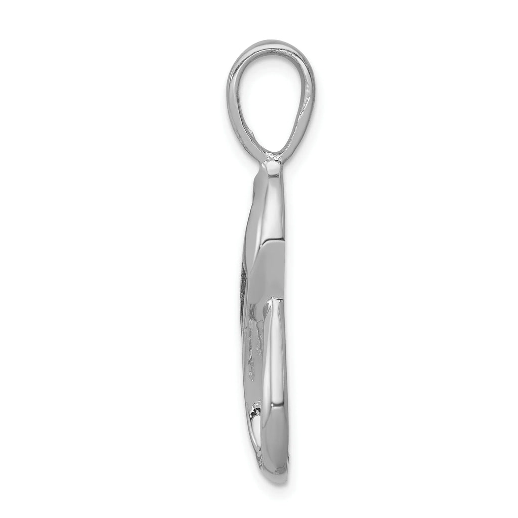 White Slide Peg 14k Diamond Gold AAA QXSW136AAA Semi-mount 6-1.9mm