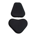 Bike 12cm Exercise with Cover Seat for Support Back Road Black 16cm Cushion Mountain Saddle Bike