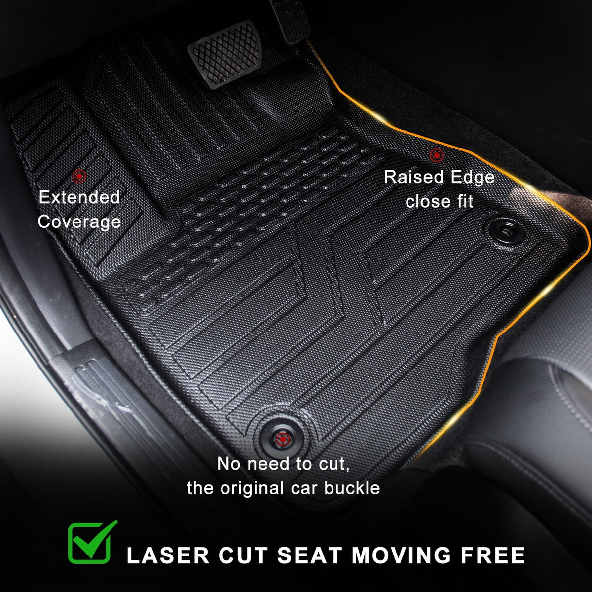 Honda Liner All Fuel 2024 Accessories Mat Mat Trunk Weather Fit Non-Hybrid CR-V 2023 CRV Cargo 2023 Cargo