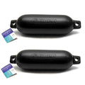 86881 Black 6 Bumper Inch Boat Rush 15 (Pair) Dock Rite x