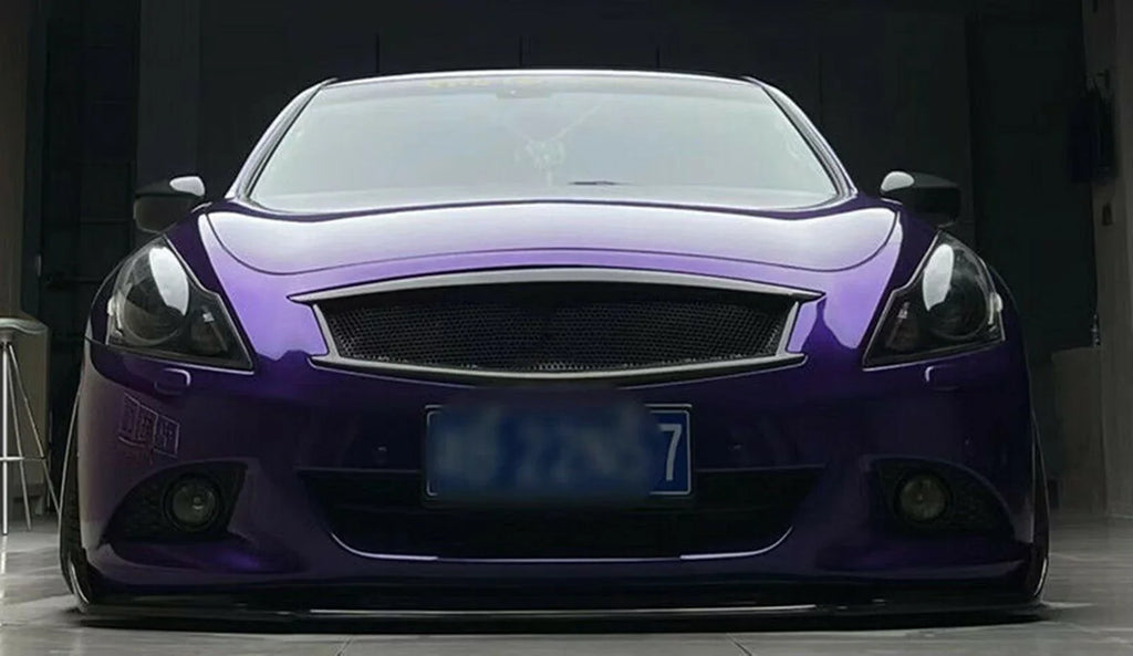 2010-2014 G Skyline Fiber Infiniti Sedan Bumper Car G37 Carbon Grille for Grill Nissan Front