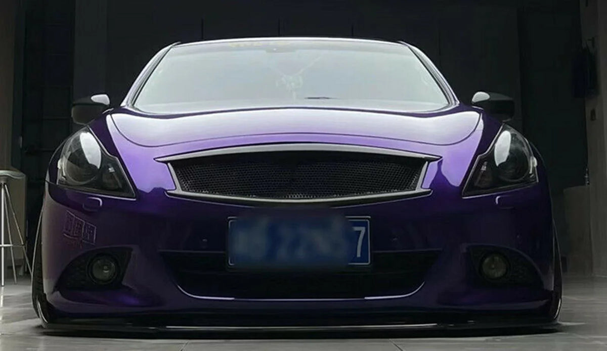 2010-2014 G Skyline Fiber Infiniti Sedan Bumper Car G37 Carbon Grille for Grill Nissan Front