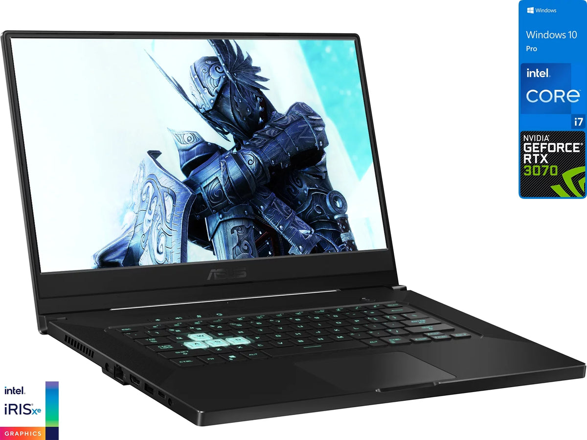 Gaming Laptop, i7-11370H Windows 1TB RAM, Core Intel GeForce Display, HDMI, 4.8GHz, 240Hz DASH Wi-Fi, Upto NVIDIA ASUS FHD 40GB Pro TUF Thunderbolt, Bluetooth, NVMe 3070, 15.6" SSD, RTX 10