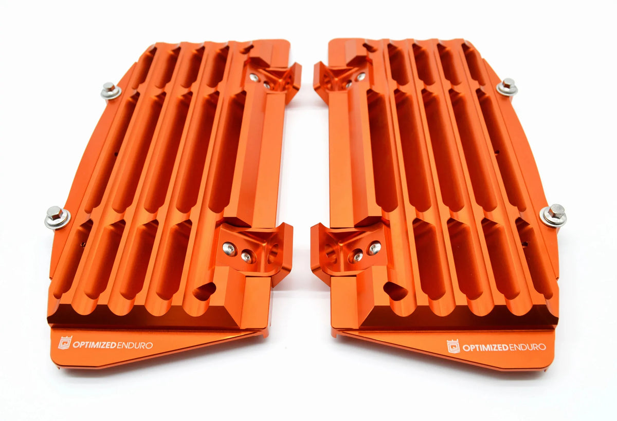 2016-2023 for KTM (Orange) Enduro Guards Optimized Radiator