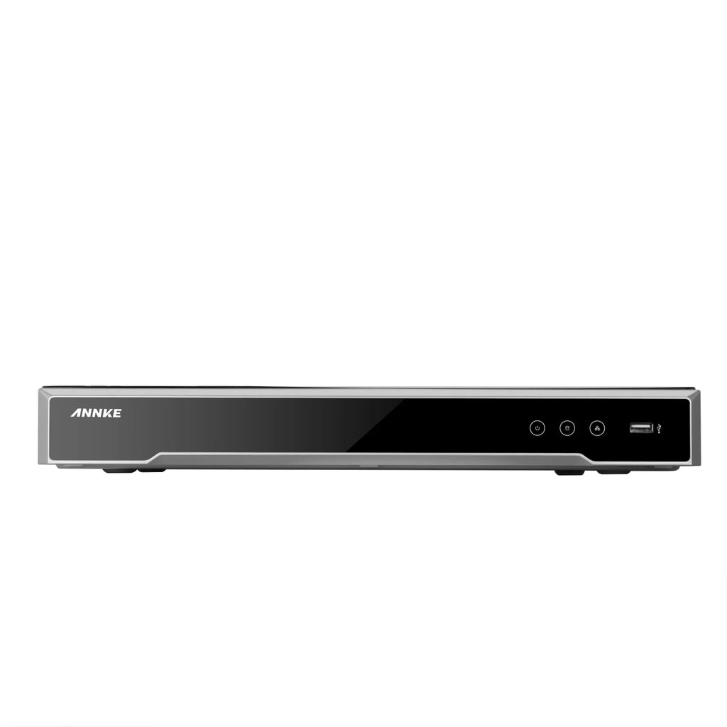 Bandwidth, ANNKE No Video Max Drive Recorder, Remote Drive 2CH Bays, AI Dual Access, 4K H.265+ Outgoing Supports Hard Decoding Mbps ANNKE 160 Network Capability, PoE 8CH Cameras, 4K Hard