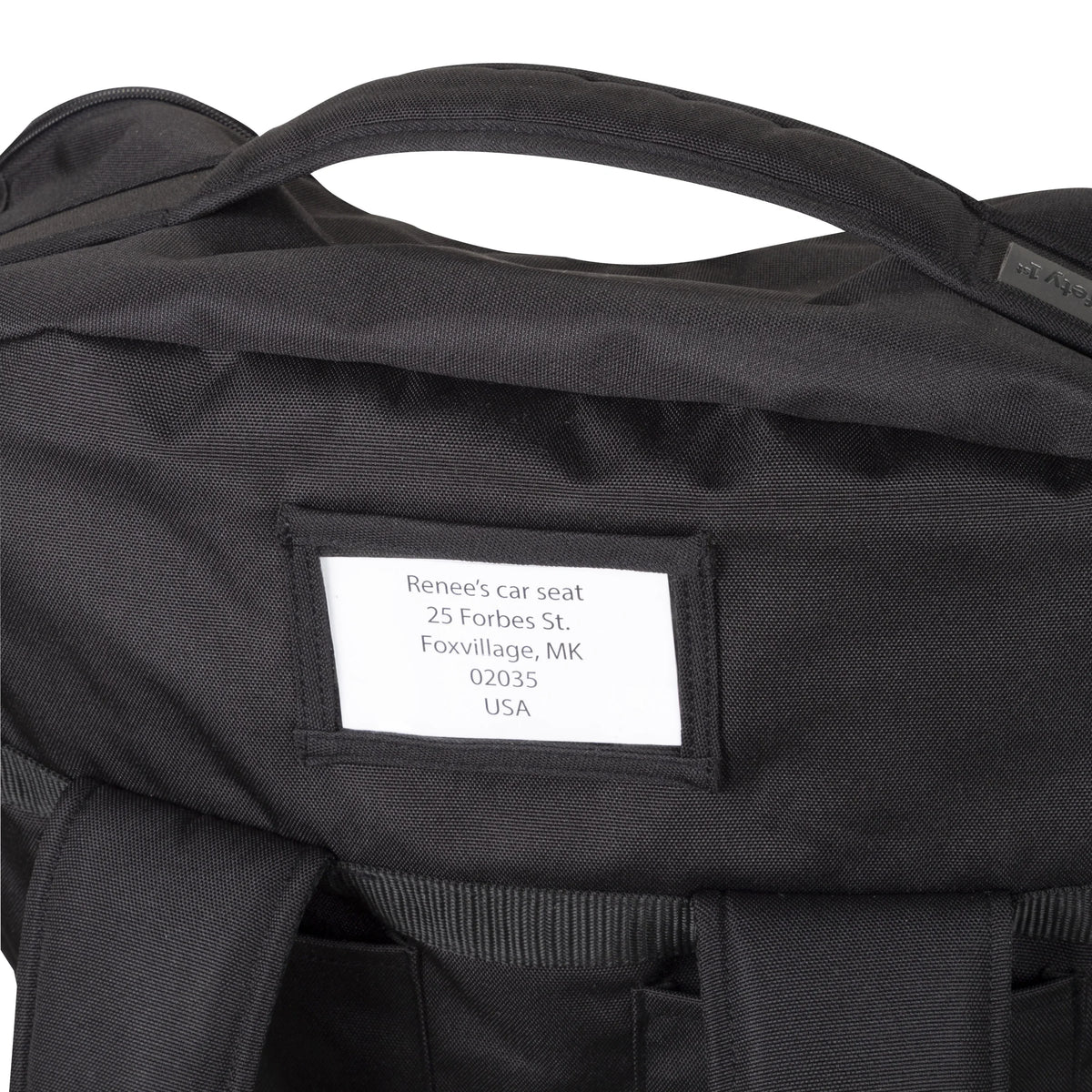 Car Black Safety Carry 1ˢᵗ Bag, Seat