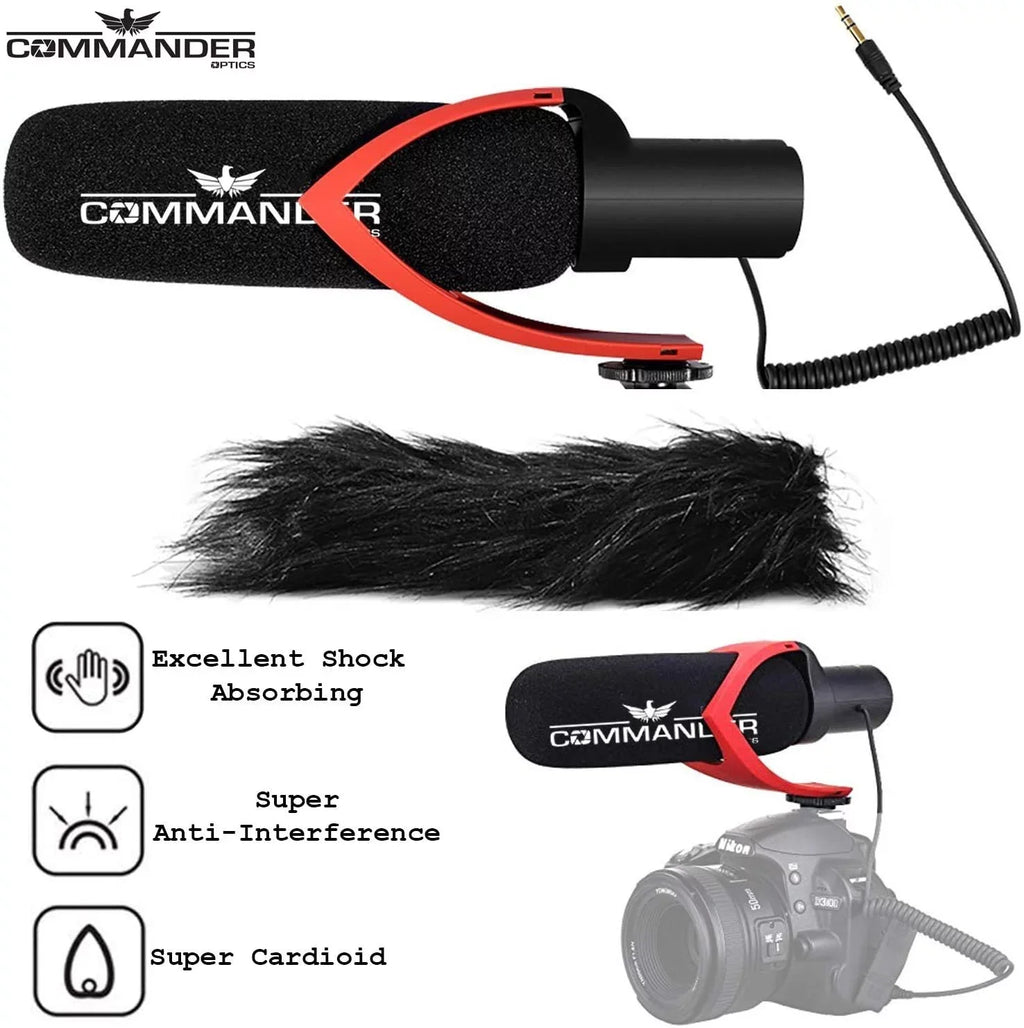 Commander DSC-RX10 Cybershot & Directional DSC-RX1R Condenser Including V30 II DSC-RX10 for SDSC-RX10 Sony IV, a Professional Microphone DSC-RX10, Cameras III, Optics Shotgun II, More. Video