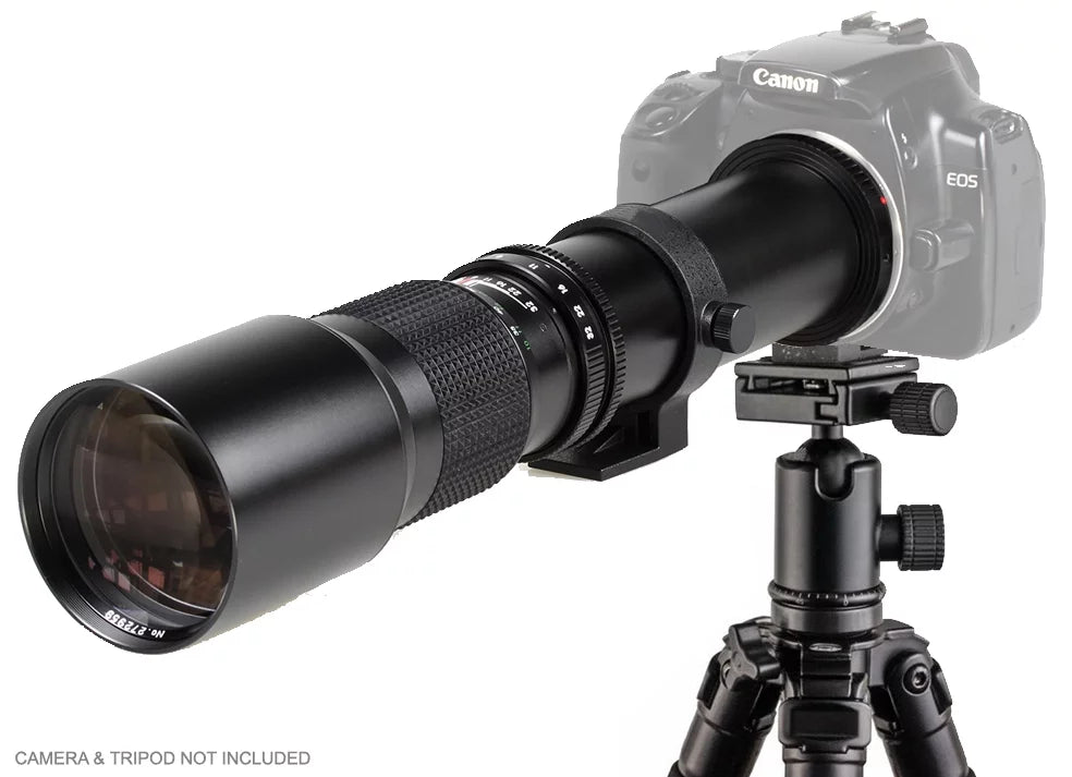Lens 1000mm XSi EOS Power Canon High Manual Rebel Focus