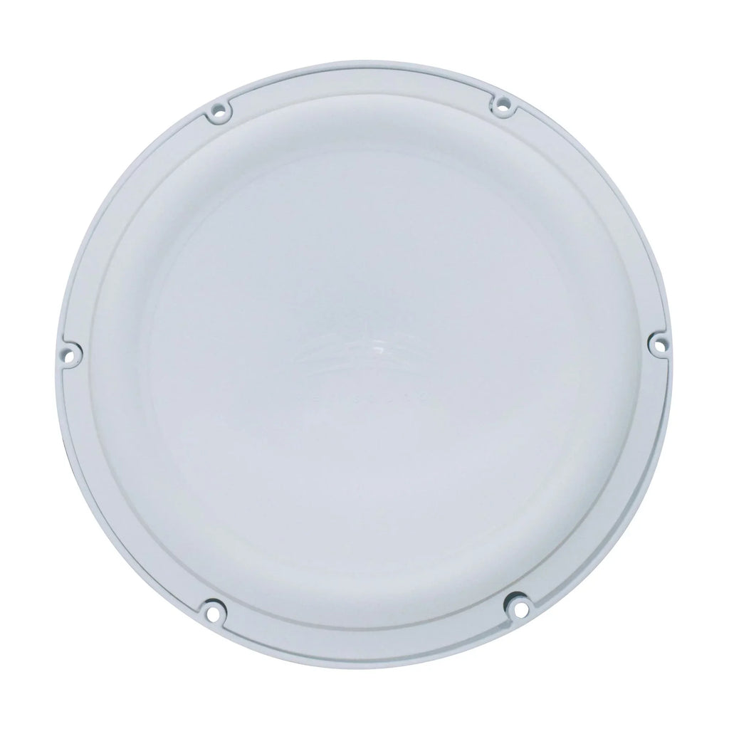 '- Grills Revo & Two 2 - Steel Grills White Subwoofers Inserts Stainless Wet 10" Sounds Subwoofers & Ohm With White