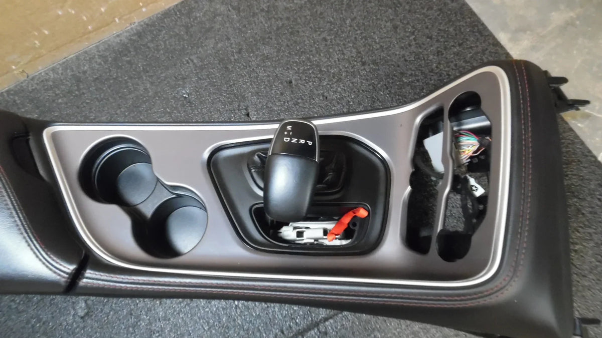 Console Armrest OEM (Good) Floor w/ AT Black Pre-Owned 2015-2023 Challenger Dodge Center Lid