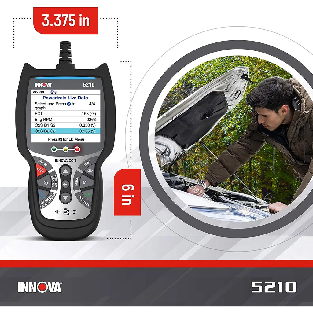 Diagnostic CarScan 5210 Advisor Reader Automotive Tool Code INNOVA Bluetooth