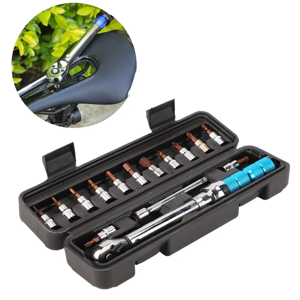 S2 Hex Wrench 2 Socket Set Road Bike Torque 24NM LeBycle Preset Tool Ratchet to Torque Buumin Mountain