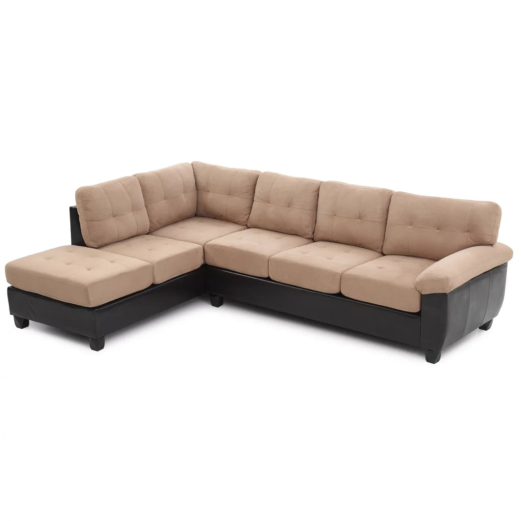 Homestock , Sectional G908B-SC Retro Renaissance Mocha