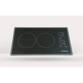 control, 6 Cortez landscape touch 120V 2-burner Q inch - two Lite-Touch UL .5 Trimline with Cooktop, black