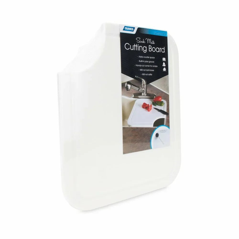 White 43857 Figured - Polyethylene Board Camco Cutting