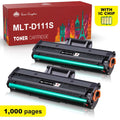 MLT-D111S MLT111S Toner Printer Compatible M2022W (Black) D111S M2026W for Xpress SLM2020W 111L 111S Samsung M2070FW 111S M2024 Cartridge 2-Pack MLT-D111S