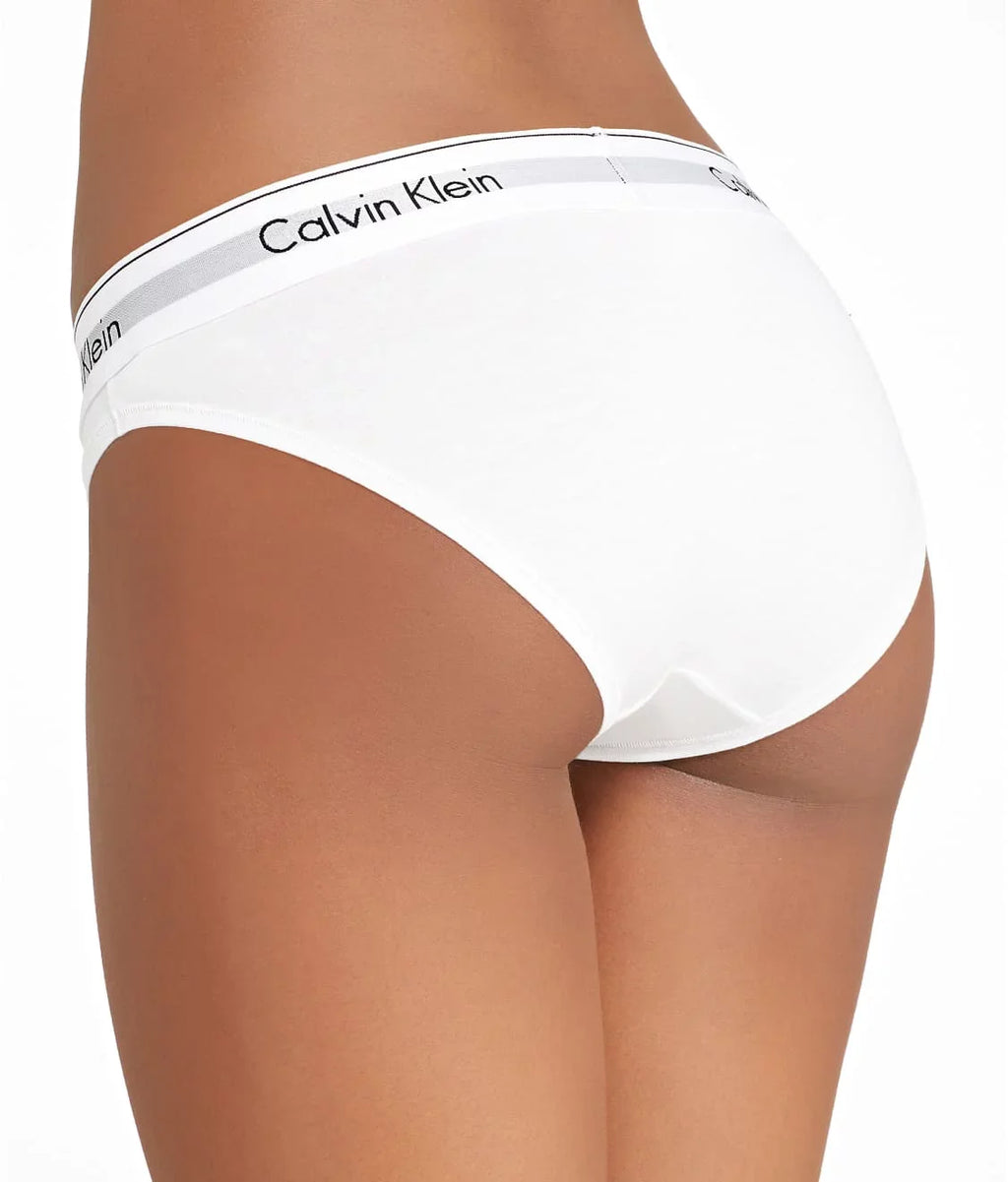 Cotton Small Calvin White, Bikini, Modern Women's Klein